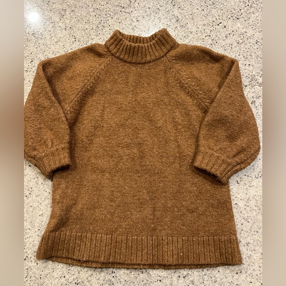 Zara Kids Brown Knit Dress